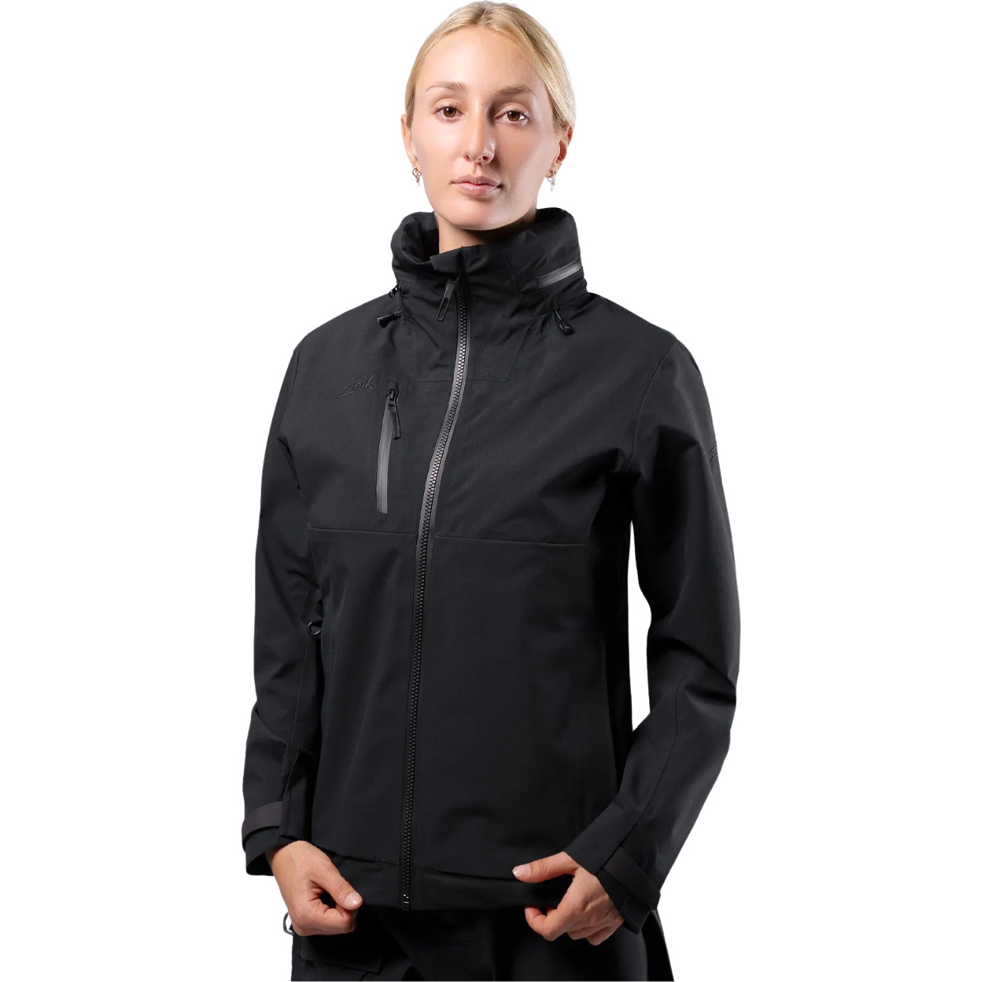 2026 Zhik Womens INS400 Inshore Performance Jacket JKT-0400-W-BLK - Black